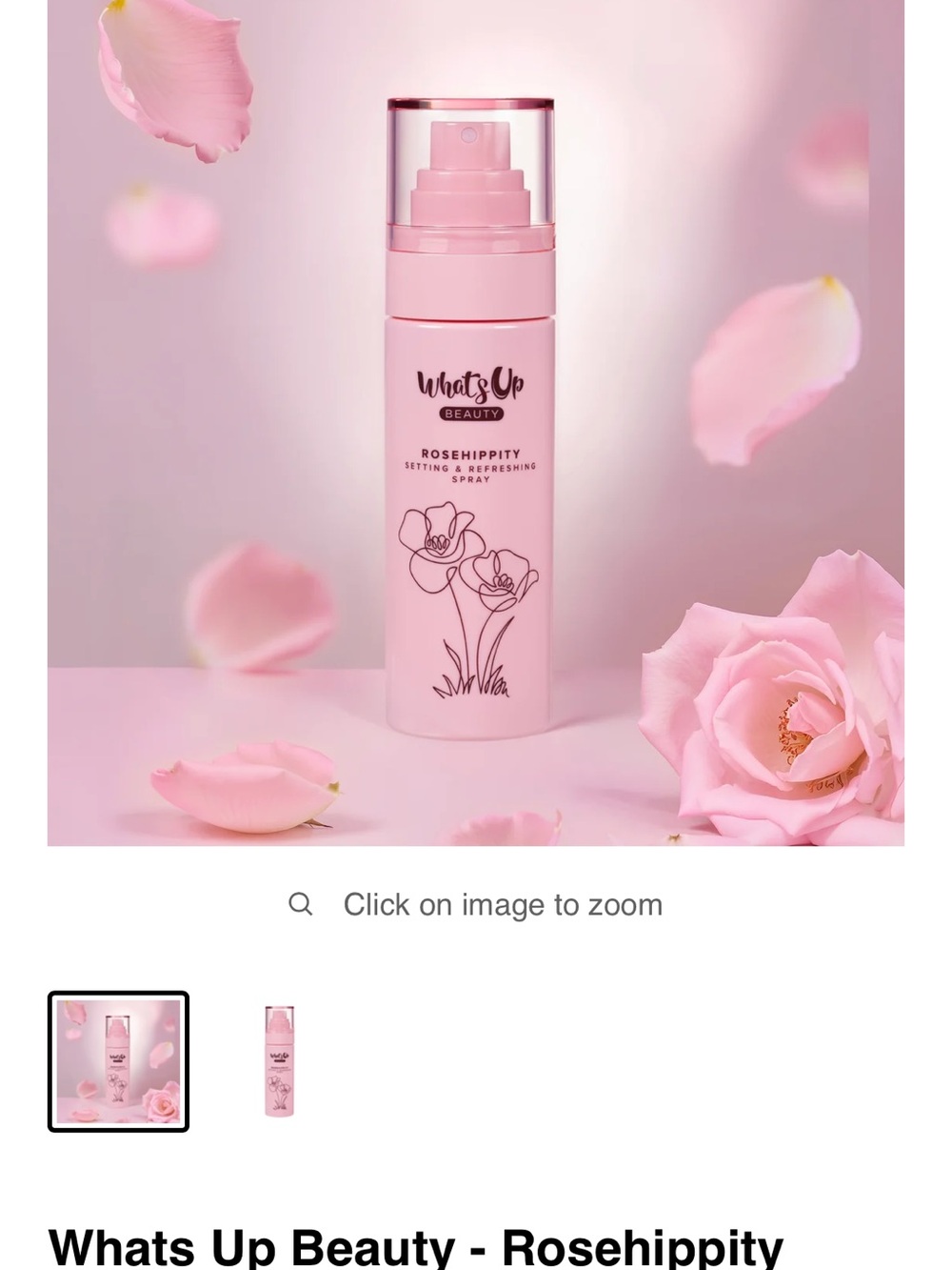 Whats Up Beauty - Rosehippity Setting & Refreshing Spray